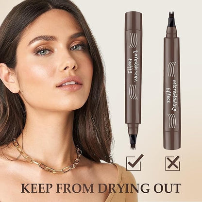 🔥LAST DAY - BUY 1 GET 1 FREE JUST $11.9 EACH🔥2026 Upgraded Natural Brows Eyebrow Pen