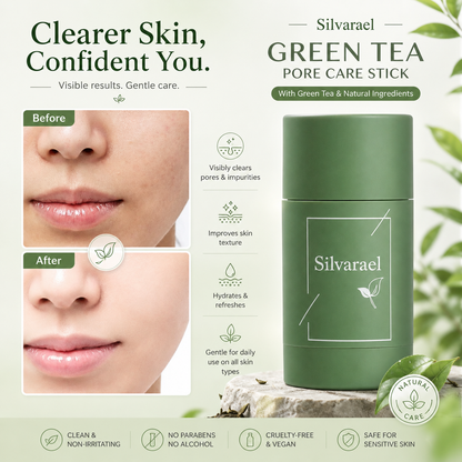Silvarael® Green Tea Pore Reset Mask Stick