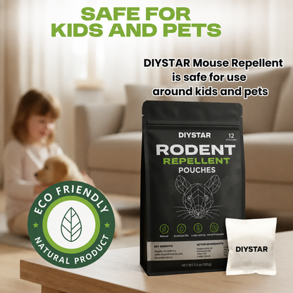 Natural Rodent Repellent Pouches