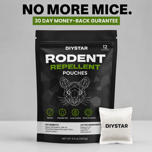 Natural Rodent Repellent Pouches