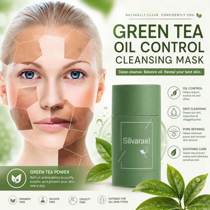 Silvarael® Green Tea Pore Reset Mask Stick